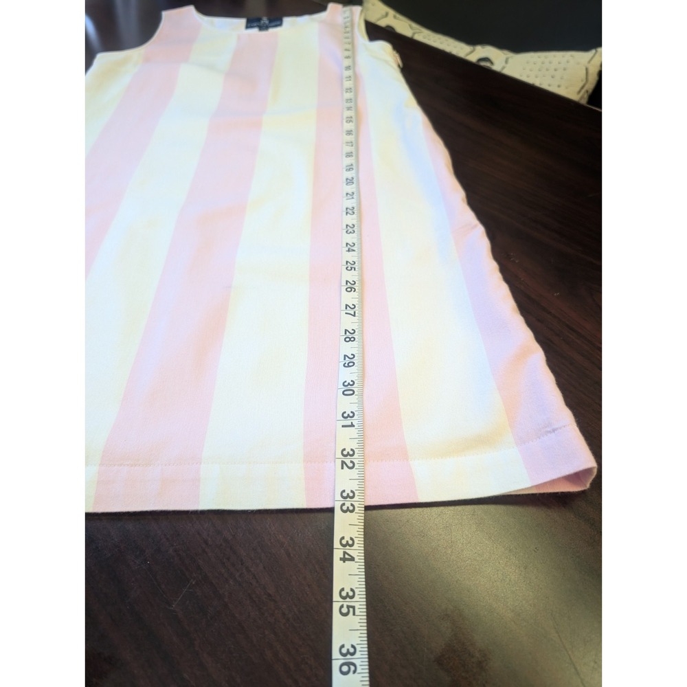 Kiel James Patrick XS Cabana Dress In Pink/White - Picture 9 of 10